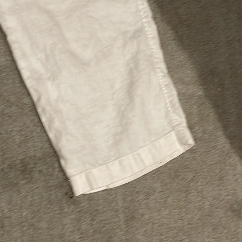 Mark’s & Spencer Linen cropped pants size 4 - Picture 3 of 9